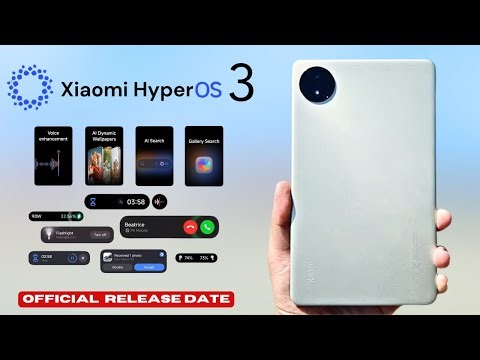 Xiaomi Redmi Pad SE 8.7 Hyper OS 3 Android 16 Official Update