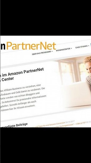 Wie können wir bei Amazonpartner Net für affiliate anmelden