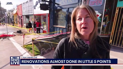 Renovations almost done in Little 5 Points