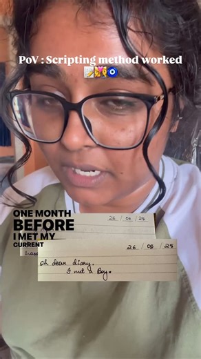 Arpithanjali🦋 on Instagram: "Do you use scripting method for manifestation!!?"