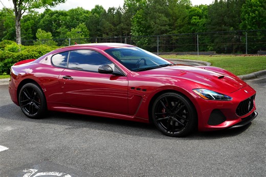 2018 Maserati GranTurismo MC - 26k Miles, 454-hp Ferrari-Derived V8, Rosso Trionfale