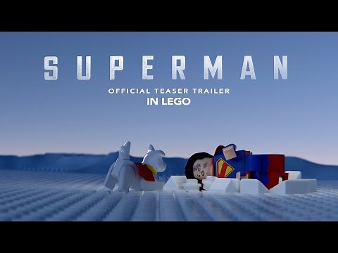 Official Superman Teaser Trailer - in LEGO [Blender Animation]