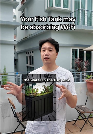 Impact of Fish Tanks on Wi-Fi Signals