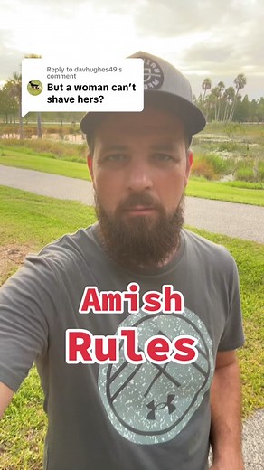 Replying to @davhughes49 in my old order, Amish community women we’re not allowed to remove any facial hair, or even shave their legs and armpits #amish #amishtiktok #women #amishlife #amishrules #foryoupage