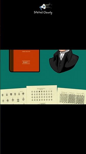 The first drawings of molecules