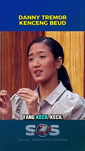 Danny tangannya tremor banget, Juna ampe ga yakin #masterchef #viralshorts #shorts