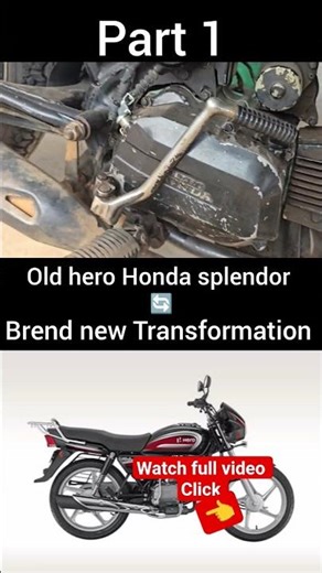 Custom Bike Painting 🔥 | Spray Gun Magic | Hero Splendor Transformation