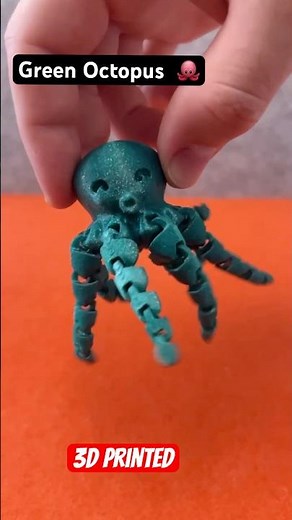 The Craziest 3D Printed Octopus You've Ever Seen! 🤯🐙