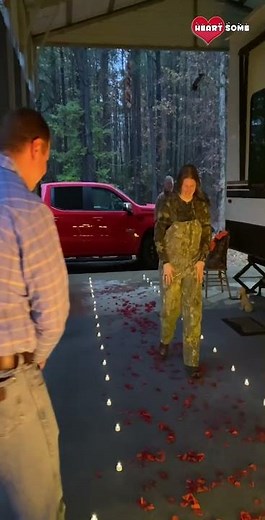 Girl Surprised With An Ethereal Wedding Proposal || Heartsome 💖