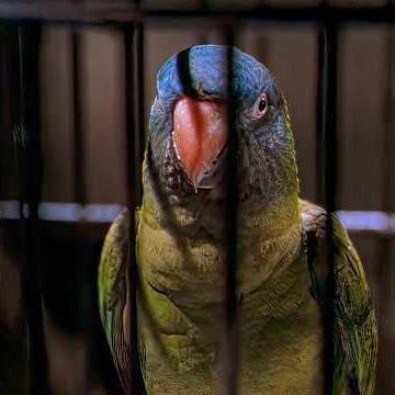Do you believe that this is a parrot capable of communicating with humans?#tvshow #edit
