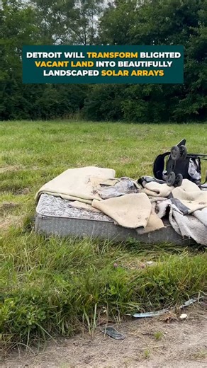 Detroit is transforming blight into community-driven and resident led solar fields! Learn more➡️ detroitmi.gov/engagedetroit | City of Detroit Government