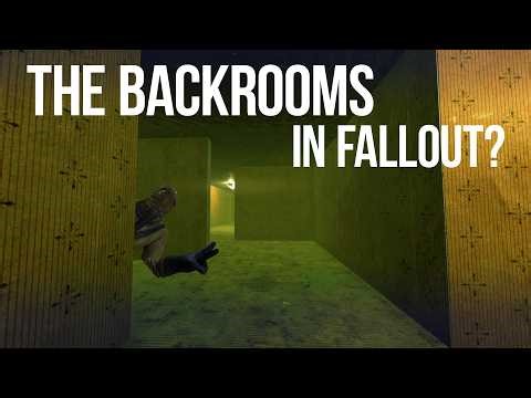 Someone Built the BACKROOMS Inside Fallout 76... (Level 0 Camp Tour)