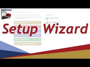 MAPCON Setup Wizard - MAPCON CMMS