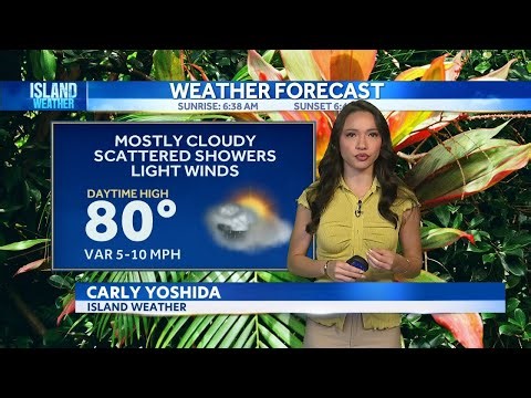 Tuesday Weather | Cloudy skies and light showers across the state