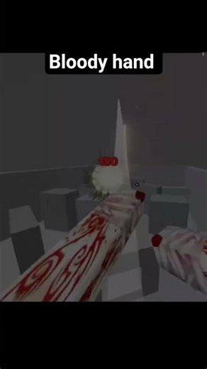 bloody hand