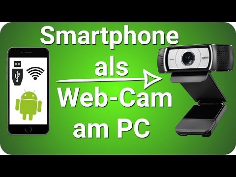 Handy als Webcam am PC nutzen | Smartphone als Webcam usb Facecam | Android