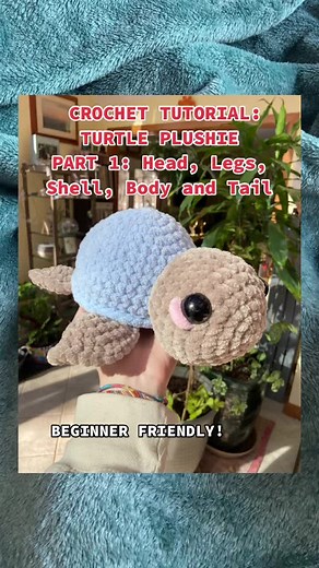 Crochet Turtle Plushie Tutorial Part 1