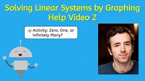 Solving Linear Systems by Graphing Help Video 2