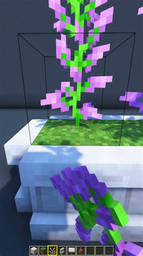 Quick & Easy Minecraft Decoration Idea | Survival Build Tips #shorts