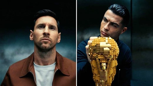 Ronaldo und Messi: Comeback für virale LEGO-WM-Kampagne