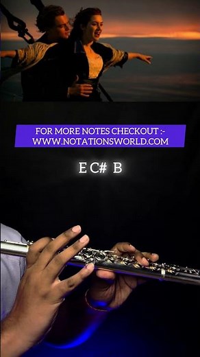 My Heart Will Go On (Titanic) Metal Key Flute Tutorial + Notes | #flutetutorial #flutenotes #titanic