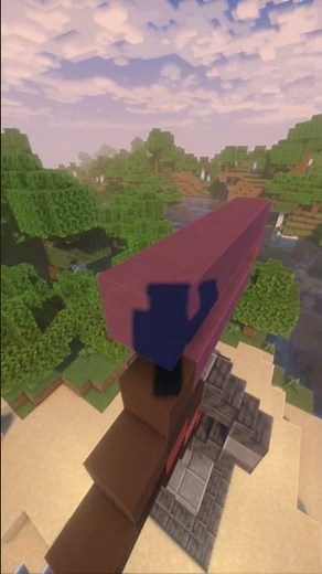 How To Make A Netherite Pickaxe Statue! #minecraft #shorts #minecrafttutorial