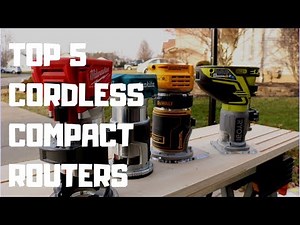 Top 5 BEST cordless compact routers in 2020. There are the best compact cordless wood routers