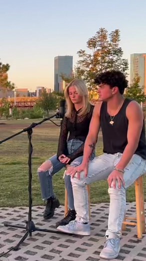 Gotta love Bon Jovi and the OKC Gotta love Bon Jovi and the OKC skyline 🙌🏼 @preston reeves @jc_farmer @Millerwilkeslang51 #darcilynne #singer #bonjovi