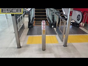 福岡空港 レストランエリア エスカレーター 2F-3F Fukuoka Airport Escalator