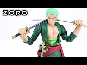 Anime Heroes RORONOA ZORO One Piece Action Figure Review