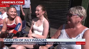 July 12 parades: Charlie Lawson speaks to excited locals ahead of celebrations