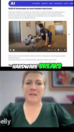 Robot Brain Swap! Genius AI's Amazing Body Changing Tricks!