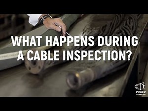 What happens during a cable INSPECTION?