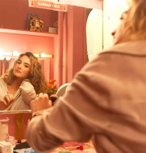 Hannah Cruz on Instagram: "@homeworthy came over to take a look at my dressing room pre opening. Link in bio for the full tour and chat 🤍 Styled by @madisonguest HMU @emkatzbeauty"