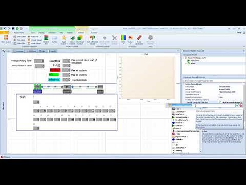 Setting Up an Arrival Tables in Simio