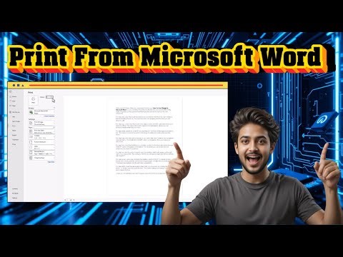How To Print From Microsoft Word | Simple Steps (2026)