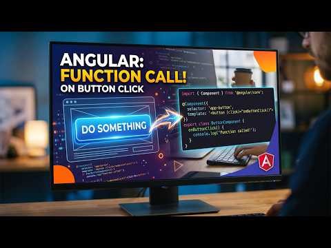 Call Function on Button Click in Angular 🔥 | Click Event Example