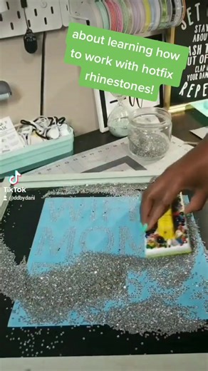 Working with Hotfix Rhinestones Tutorial