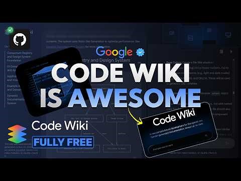Google Gemini Code Wiki — AI That Understands Your Code (it's FREE)