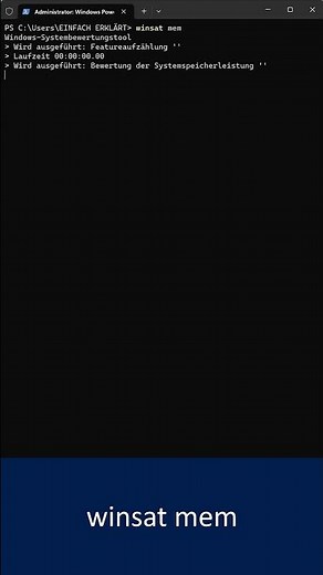 Geschwindigkeit des Arbeitsspeichers (RAM) testen #windows #einfacherklärt #pc