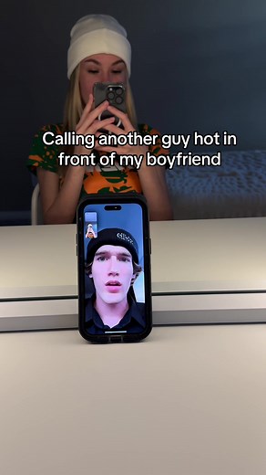 Girlfriend Pranks Boyfriend with Compliments to Another Guy