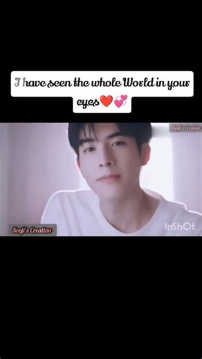 I have seen the whole World🌍in your eyes❣️💕 #songweilong #victoriasong #findyourself #cdrama #kdrama