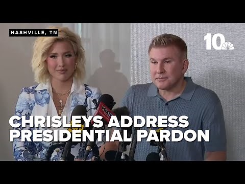 FULL: Todd Chrisley holds press conference following release from prison