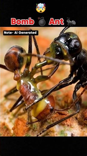 Exploding Ant 🐜 | The Shocking Defense Strategy You Won’t Believe!