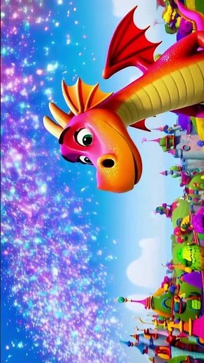 Little Boy & The Dragon Kingdom 🐉✨ |Magical Short Cartoon Adventure | Viral Kids Fantasy Story #kids