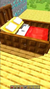 Minecraft Realistic Bed 🛏️
