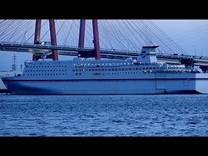 太平洋フェリー “KISO きそ” 名古屋港出港