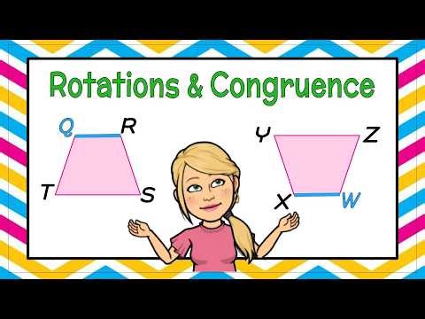 Rotations & Congruence | 8.G.A.1 💗💙