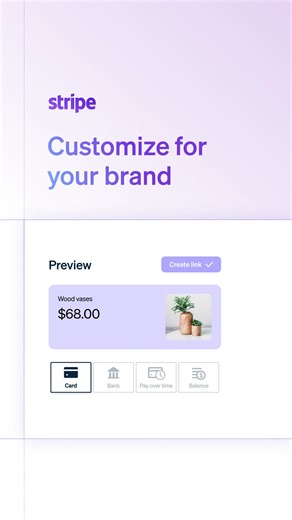 8.6K views | Quickly accept payments with payment links, no website required. | Stripe | Facebook