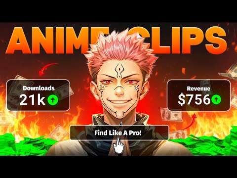 How To Find No Copyright 4K Anime Clips 📈🤯